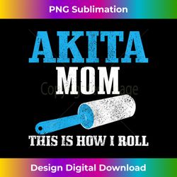 Akita Mom Dog Hair Funny Akita Inu Mama - Vintage Sublimation Png Download