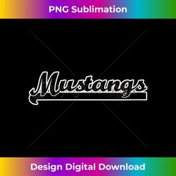 s go mustangs football baseball basketball cheer fan school 1 - creative sublimation png download