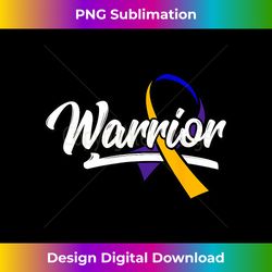 warrior bladder cancer purple blue yellow dysuria urologist 1 - digital sublimation download file