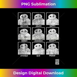 disney big hero 6 baymax many emotions panels distressed - instant sublimation digital download