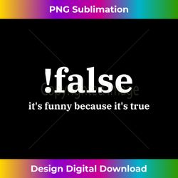 false pun - funny computer science programmer & coding