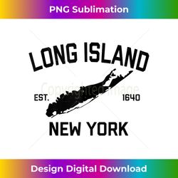 long island ny souvenir native long islander map nyc - elegant sublimation png download