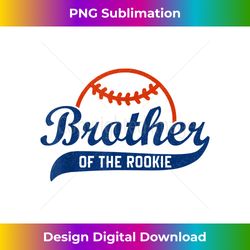 funny retro baseball brother of the rookie - high-quality png sublimation download