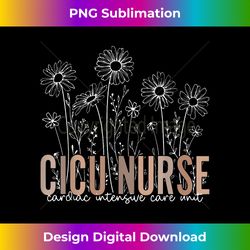 cicu nurse cardiac intensive care unit cvicu nurse flower - png transparent digital download file for sublimation