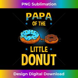 papa of the little donut gender reveal baby shower party - aesthetic sublimation digital file