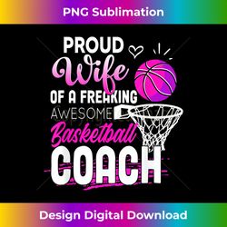 basketball coach wife basketball theme quote - elegant sublimation png download