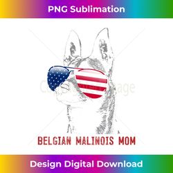 belgian malinois mom dog puppy usa - sublimation-ready png file