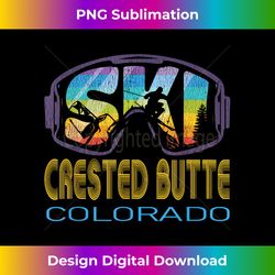 ski crested butte colorado skiing vacation 1 - unique sublimation png download