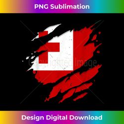 proud tongan s torn ripped tonga flag 2 - png transparent digital download file for sublimation