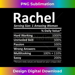 rachel nutrition personalized name funny christmas idea 2 - stylish sublimation digital download