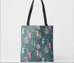 moon landing 50th anniversary tote bag