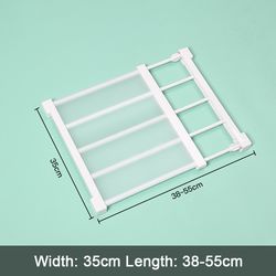 adjustable wardrobe storage shelf space saving organizer for kitchen bathroom wall mounted storage rack home organizer