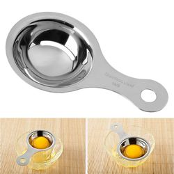 egg white separator stainless steel tools eggs yolk filter gadgets kitchen accessories separating funnel spoon divider