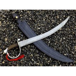 custom handmade 25 inches damascus steel sword