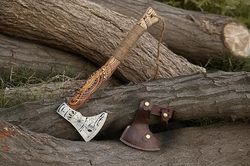 hildr’s hunger handmade forged norse viking axe