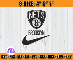 nba mix nike, net brooklyn embroidery design, nba embroidery, nba net brooklyn embroidery, nfl embroidery 08