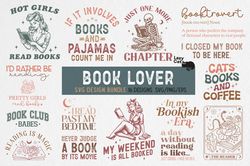 book svg png bundle