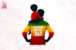 super hero dad clipart