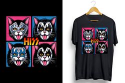 meowtallica funny cat png sublimation