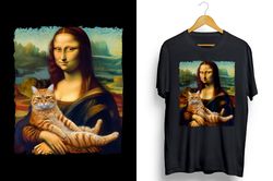 mona lisa orange cat png sublination