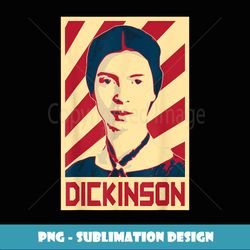 emily dickinson retro poster propaganda - png sublimation digital download