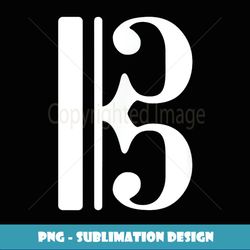 alto clef tenor clef - exclusive png sublimation download