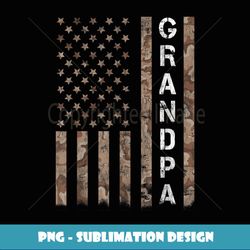 mens mens grandpa grandfather american flag fathers day men - premium png sublimation file