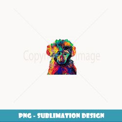 baby monkey - professional sublimation digital download