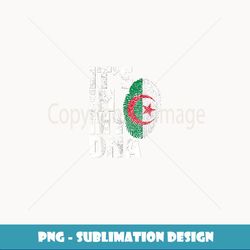 Algeria Flag It's In My Dna Algerian Country Pride Home Gift - Png Sublimation Digital Download