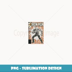 Marvel Avengers Iron Man Original Old School Comic Cover - Digital Sublimation Download File