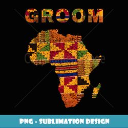 afro black groom african ghana kente cloth wedding matching - instant png sublimation download