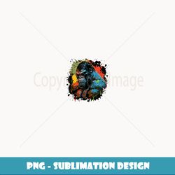 gorilla head muscles workout bodybuilding boxing beast gym - instant png sublimation download