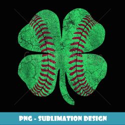 st patricks day shamrock baseball saint paddy's - decorative sublimation png file