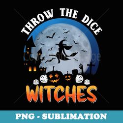 throw the dice witches bunco party funny halloween costume - png transparent sublimation design