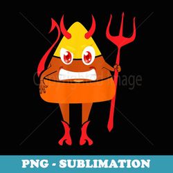 halloween candy corn devil 2022 happy halloween death - retro png sublimation digital download