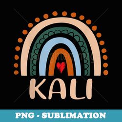 kali name personalized funny rainbow kali - vintage sublimation png download