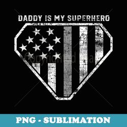 my daddy is my superhero corrections officer - high-resolution png sublimation file
