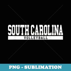 south carolina volleyball - stylish sublimation digital download