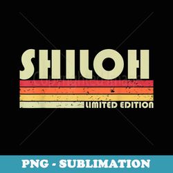 shiloh name personalized funny retro vintage birthday - artistic sublimation digital file