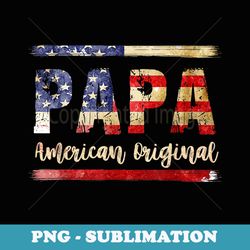 vintage papa american original - papa vintage american flag
