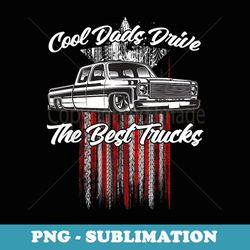 fathers day truck guy bagged classic crew cab truck - trendy sublimation digital download