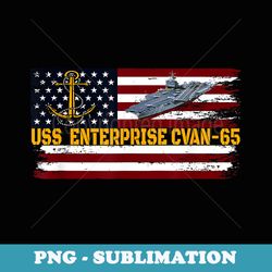 aircraft carrier uss enterprise cvan-65 veterans day fathers - high-resolution png sublimation file