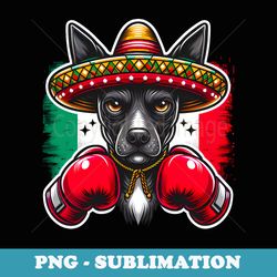 funny boxing dad xolo dog boxer sport mexican fathers day - aesthetic sublimation digital file