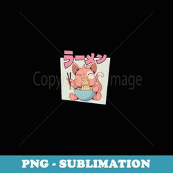 anime ramen noodles cat - creative sublimation png download