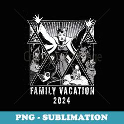 disney villains graphic print family vacation trip 2024 - retro png sublimation digital download