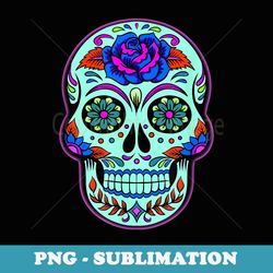 sugar skull - halloween day of the dead skull