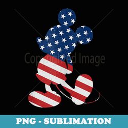 disney mickey mouse americana usa - png transparent sublimation file