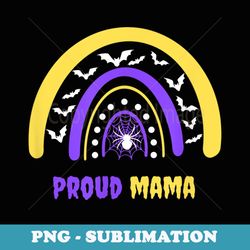 proud mama nonbinary mom halloween lgbtq lgbt non-binary - premium sublimation digital download