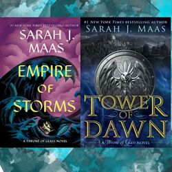 empire of storms and tower of dawn by sarah j. maas pack of two