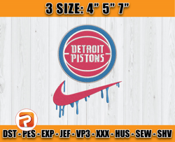 nba mix nike, detroit pistons embroidery design, nba embroidery, nba detroit pistons embroidery, nfl embroidery 01